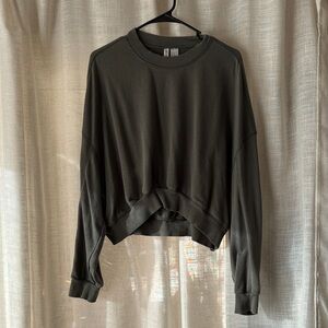 H&M Dark Green Women's Sweatshirt